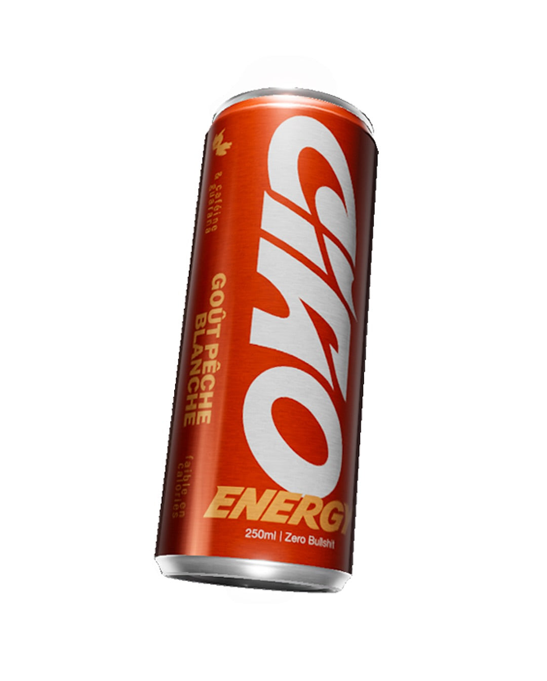 Ciao Energy - Pêche Blanche (Collaboration Squeezie x Inoxtag x Lena) - 250ml
