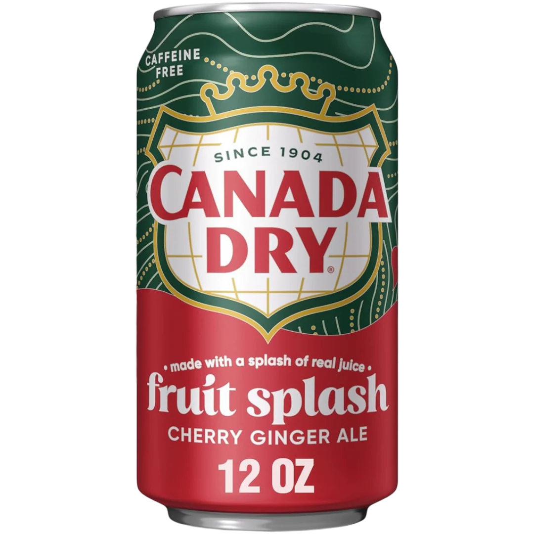 Canada Dry USA Fruit Splash Cherry Ginger Ale