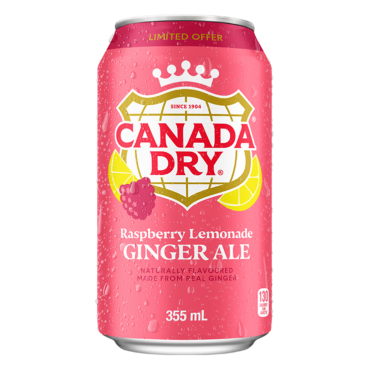 Canada Dry USA Raspberry Lemonade Ginger Ale