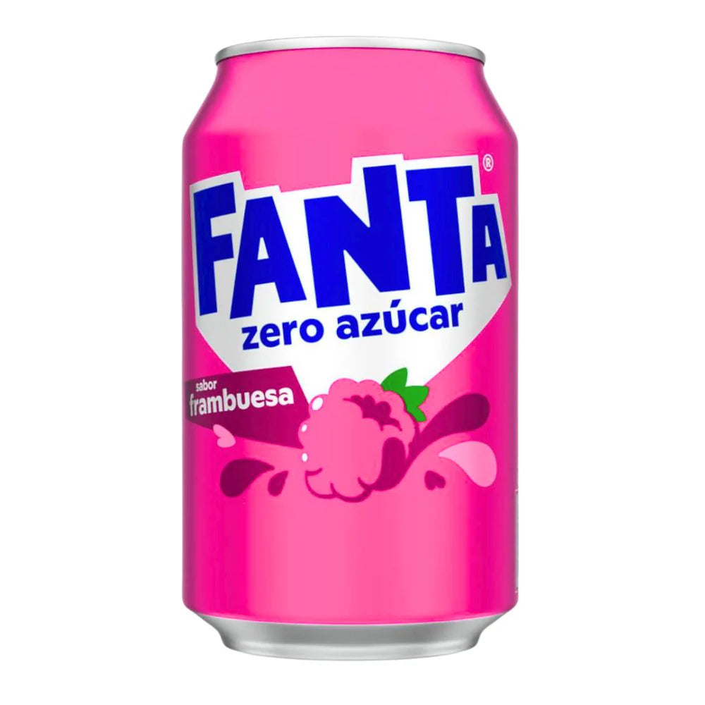 Fanta Frambuesa Zero Sugar