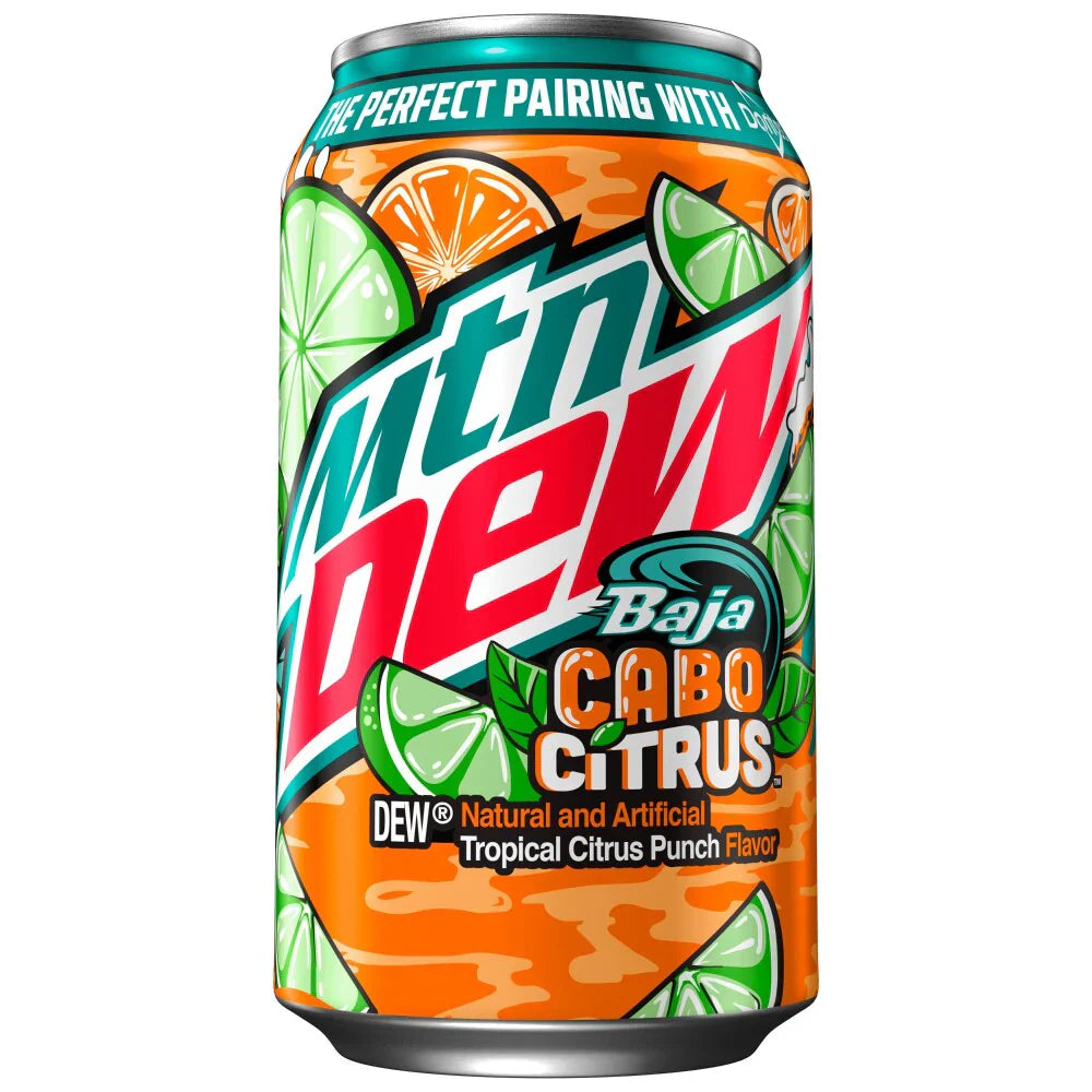 Mountain Dew USA Baja Cabo Citrus