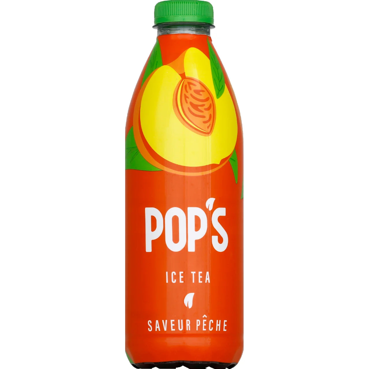 Pop's Ice Tea Pêche - Bouteille 1L