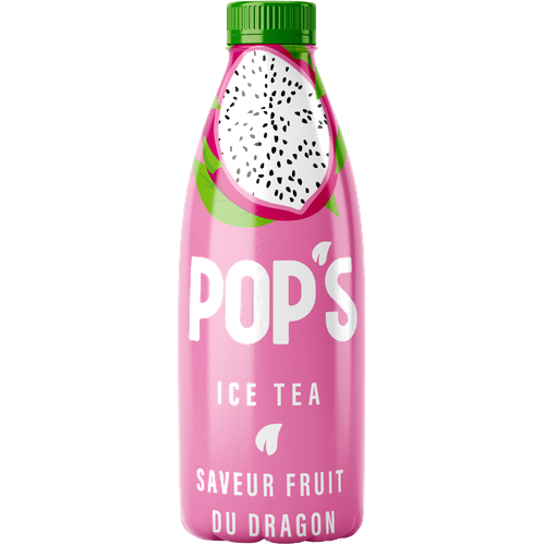 Pop's Ice Tea Fruit du Dragon - Bouteille 1L