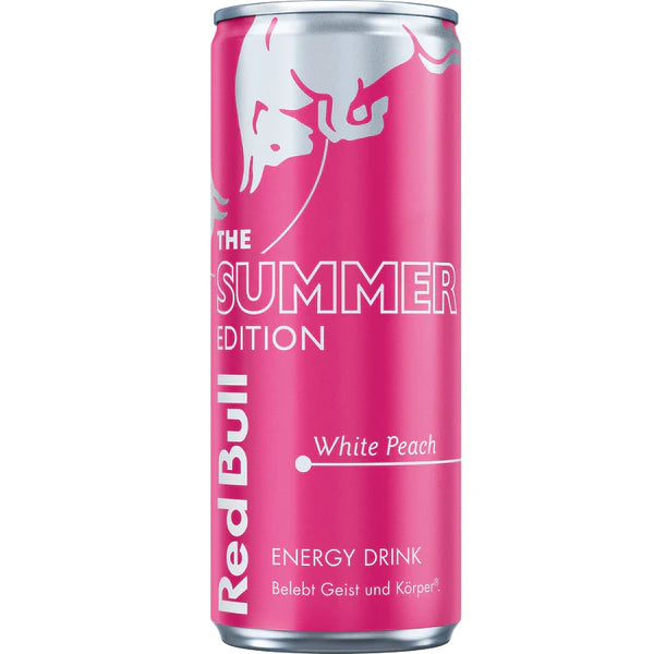 Red Bull Energy Summer Edition peche blanche